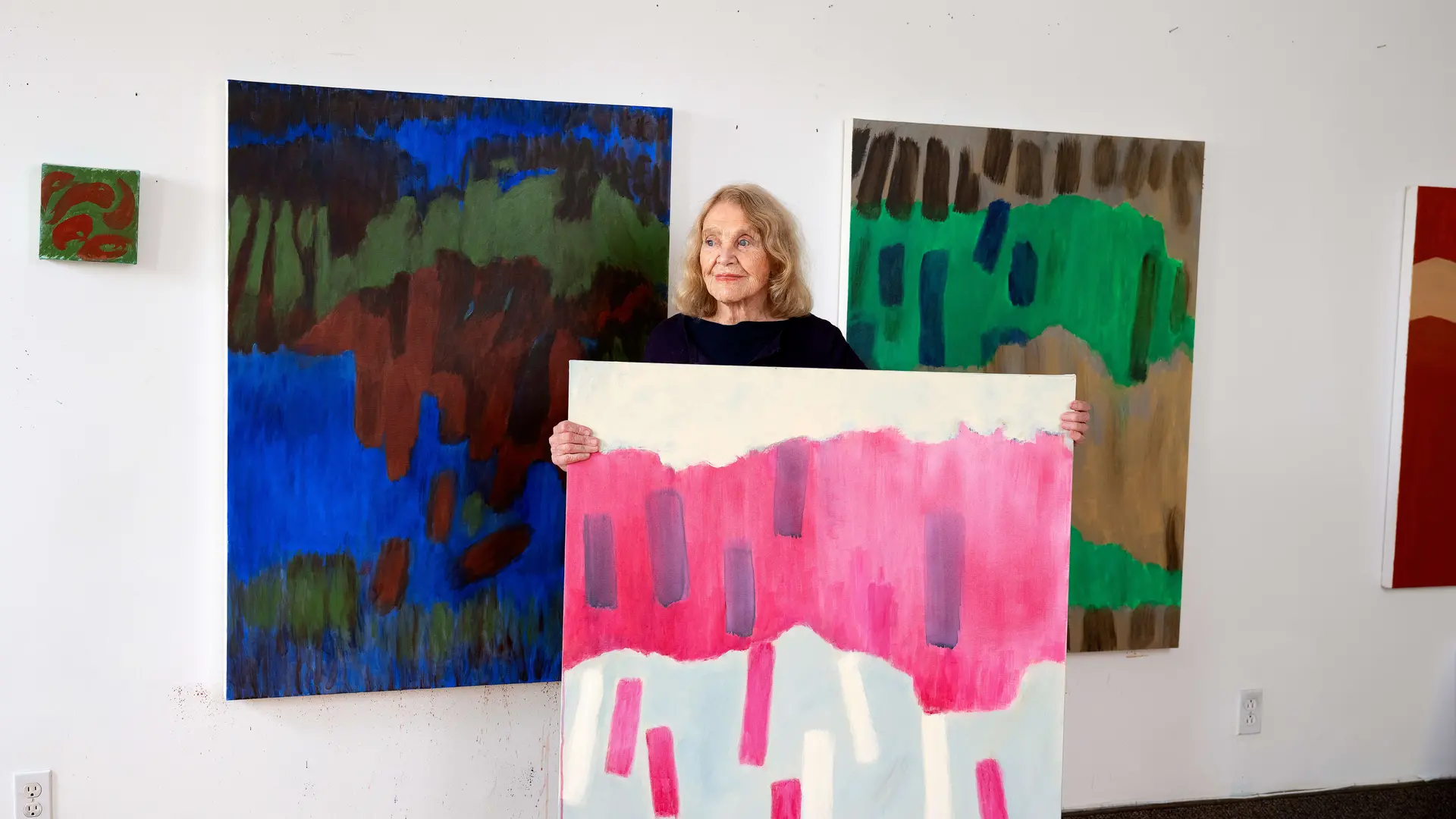 Portrait de Françoise Sullivan artiste visuelle multidisciplinaire