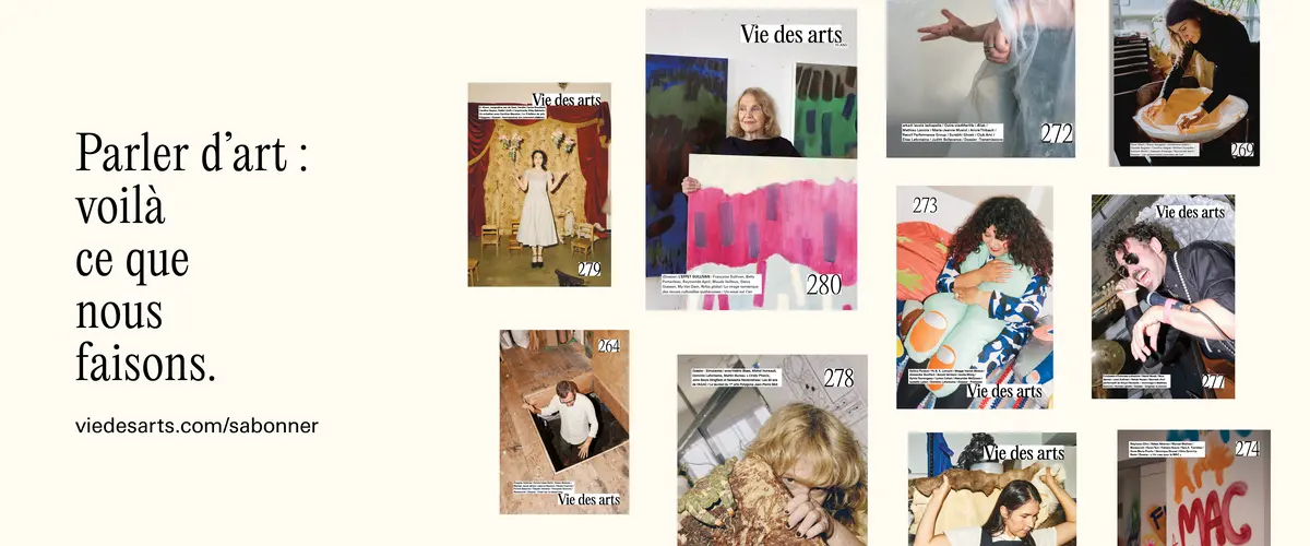 Vie des arts